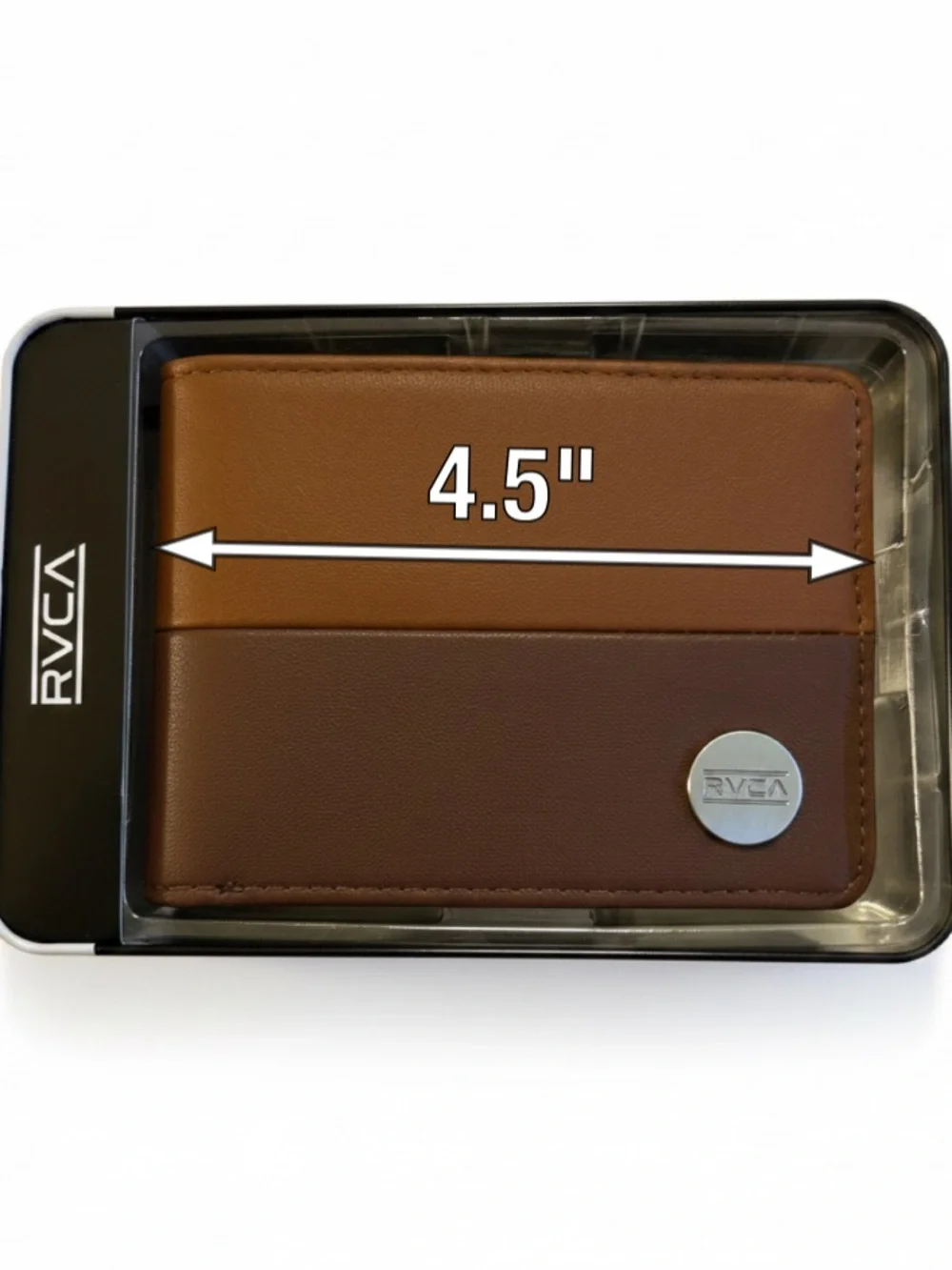 RVCA Brown Wallet